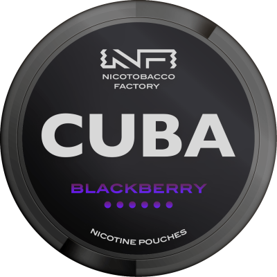 CUBA Blackberry Strong 66mg/g snus