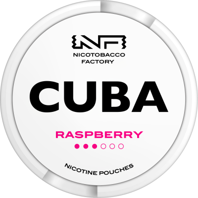 CUBA Raspberry Normal 16mg/g snus