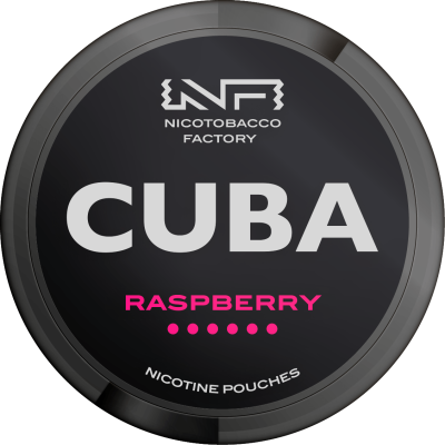 CUBA Raspberry Strong 66mg/g snus