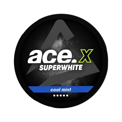 ACE X Cool Mint 20mg/g snus