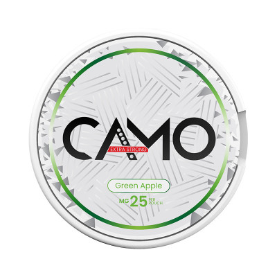 CAMO Green Apple Extra Strong 18.75mg/g snus