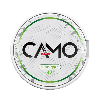 CAMO Green Apple Strong 9mg/g snus