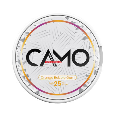 CAMO Orange Bubble Gum Extra Strong 18.75mg/g snus