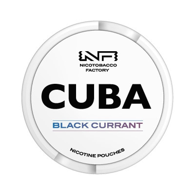 CUBA Black Currant Medium 16mg/g snus