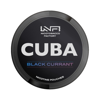 CUBA Black Currant Strong 66mg/g snus