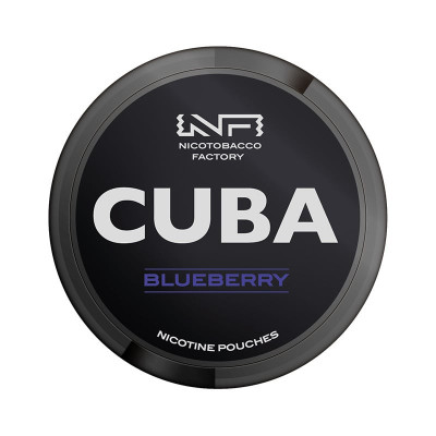 CUBA Blueberry Strong 66mg/g snus