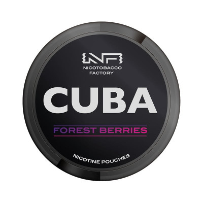 CUBA Forest Berries Strong 66mg/g snus