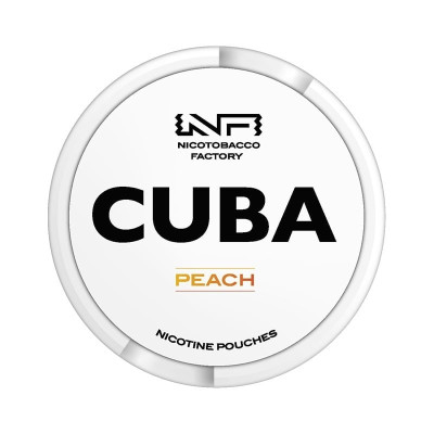 CUBA Peach Medium 16mg/g snus