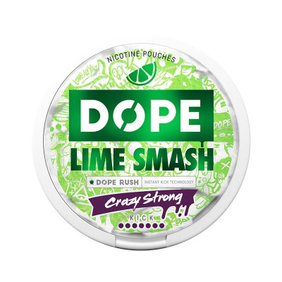 DOPE Lime Smash Crazy Strong 28.5mg/g snus