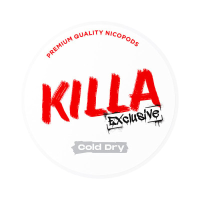 KILLA Exclusive Cold Dry 16.5mg/g snus