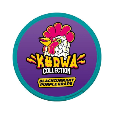 K#RWA Blackcurrant - Purple Grape 25mg/g snus