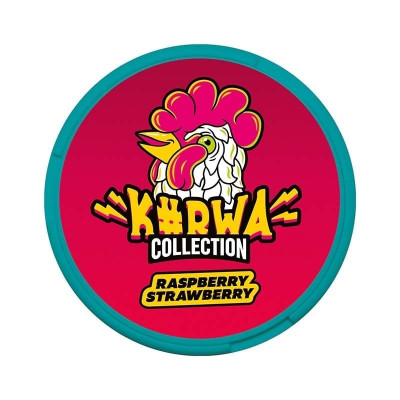 KURWA Raspberry Strawberry 25mg/g snus