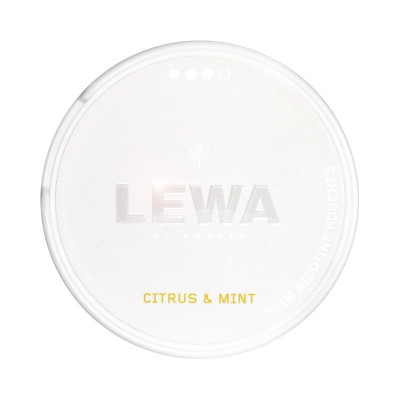 LEWA Citrus & Mint 15mg/g snus