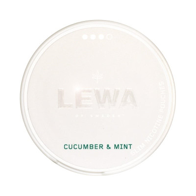 LEWA Cucumber & Mint 15mg/g snus