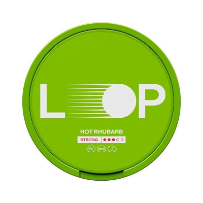 LOOP Hot Rhubarb Strong 15mg/g snus