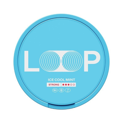 LOOP Ice Cool Mint Strong 15mg/g snus