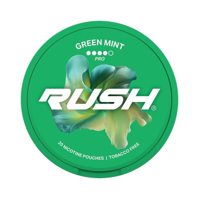 RUSH Green Mint 16mg/g snus