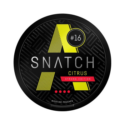 Snatch Citrus 16mg/g snus