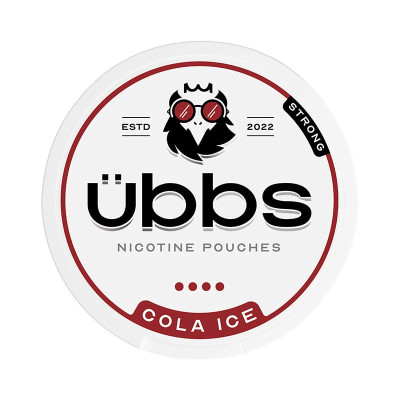 ÜBBS Cola Ice Strong 15.17mg/g snus