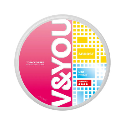 V&YOU Boost Mint Freeze 16mg/g snus