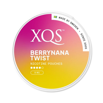 XQS Berrynana Twist 16mg/g snus