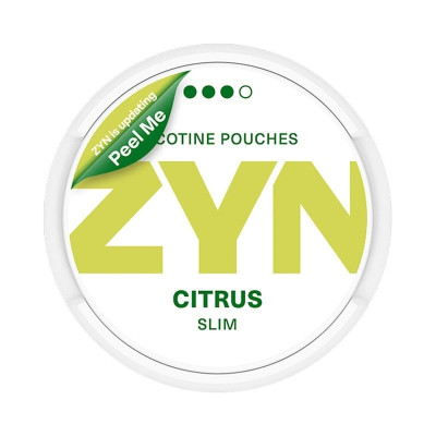 ZYN Citrus Slim Strong 12mg/g snus