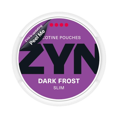 ZYN Dark Frost Slim Extra Strong 15.7mg/g snus