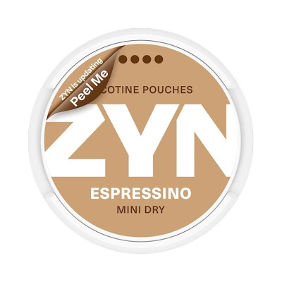 ZYN Espressino Mini Dry Extra Strong 15mg/g snus